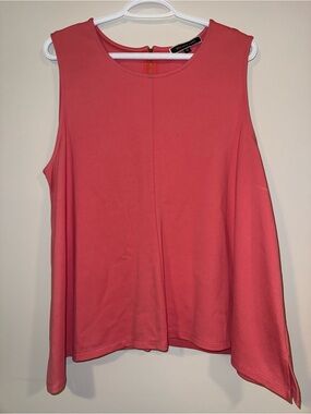 Coral Sleeveless Swing Tank